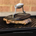 Cast Iron Barbecue Press BBQ Grill Press Meat Press